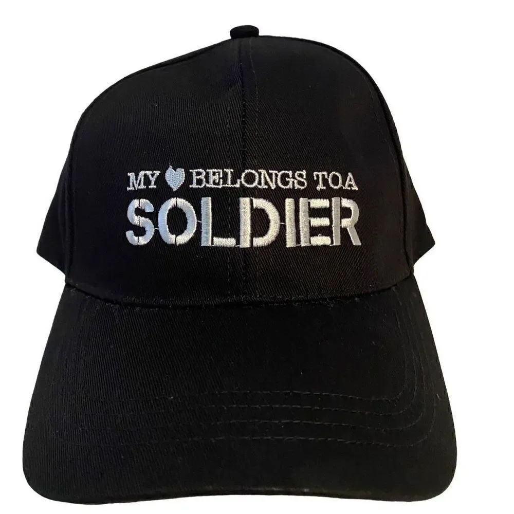 Sonoma Goods For Life "My Heart Belongs to a Soldier" Baseball Cap
